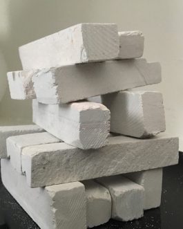 White slate blocks