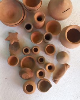 Indian Clay pots and Shapes